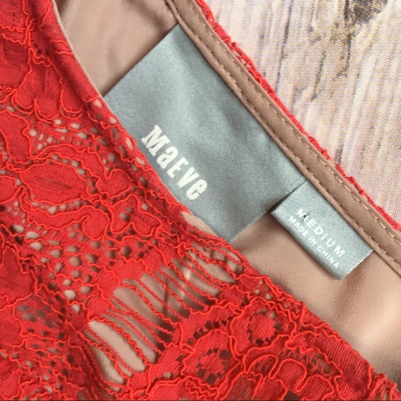 Anthropologie • Mauve Lace Peplum Blouse - Picture 3 of 8